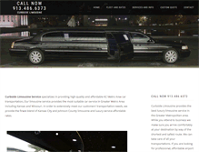 Tablet Screenshot of curbsidelimo.com